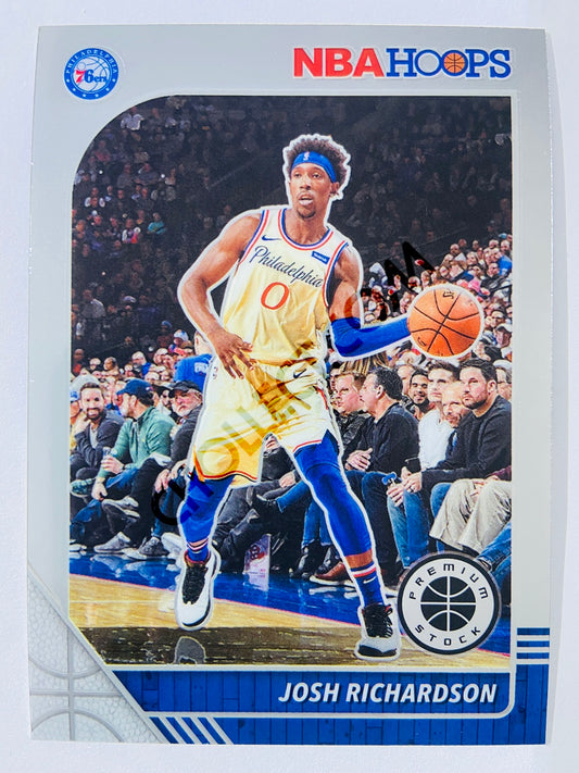 Josh Richardson - Philadelphia 76ers 2019-20 Panini Hoops Premium Stock #98