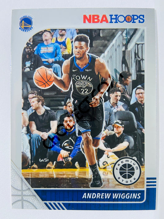 Andrew Wiggins - Golden State Warriors 2019-20 Panini Hoops Premium Stock #110