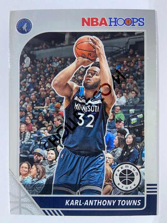 Karl-Anthony Towns - Minnesota Timberwolves 2019-20 Panini Hoops Premium Stock #111