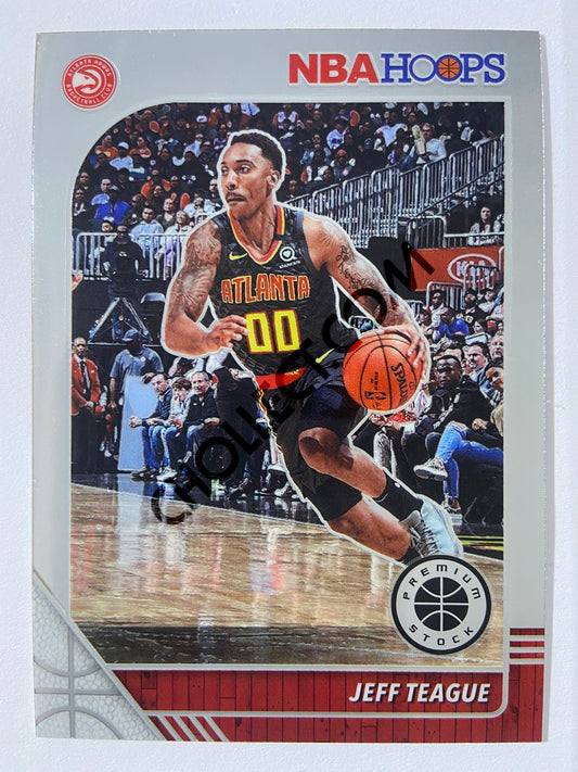 Jeff Teague - Atlanta Hawks 2019-20 Panini Hoops Premium Stock #115