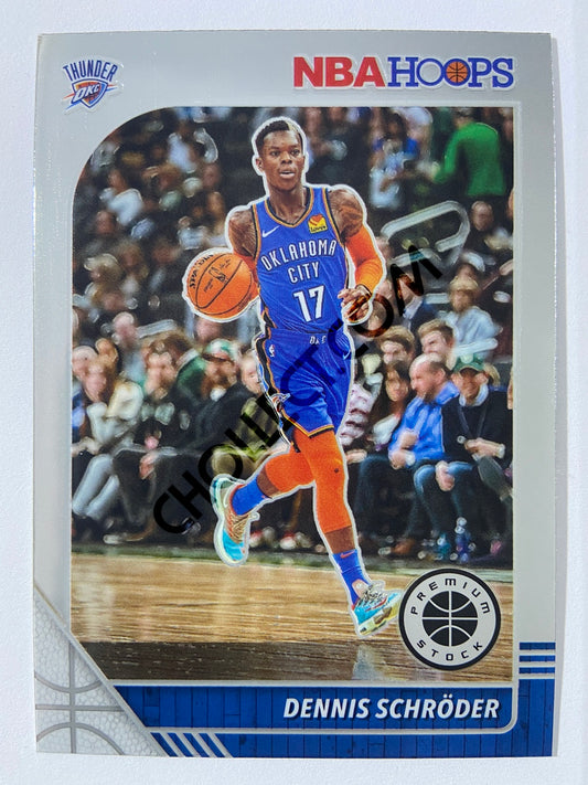 Dennis Schröder - Oklahoma City Thunder 2019-20 Panini Hoops Premium Stock #133