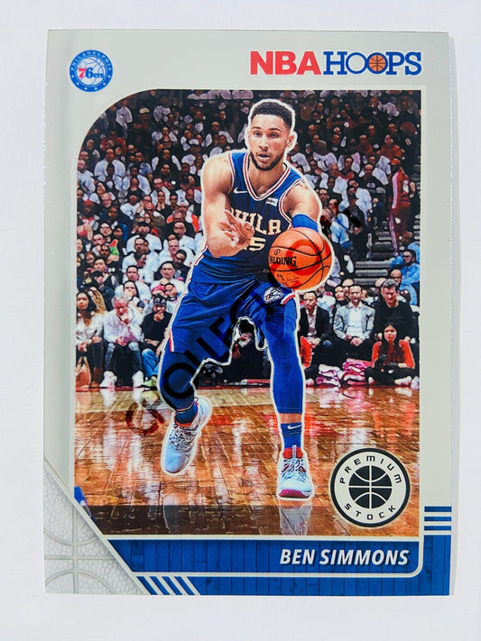 Ben Simmons – Philadelphia 76ers 2019-20 Panini Hoops Premium Stock #144