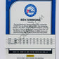 Ben Simmons – Philadelphia 76ers 2019-20 Panini Hoops Premium Stock #144