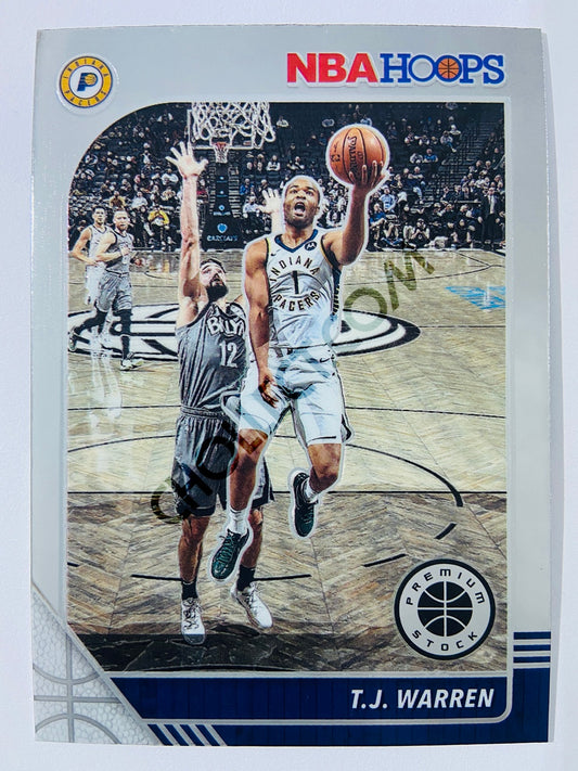 T.J. Warren - Indiana Pacers 2019-20 Panini Hoops Premium Stock #152