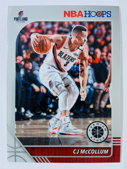 CJ McCollum - Portland Trail Blazers 2019-20 Panini Hoops Premium Stock #158