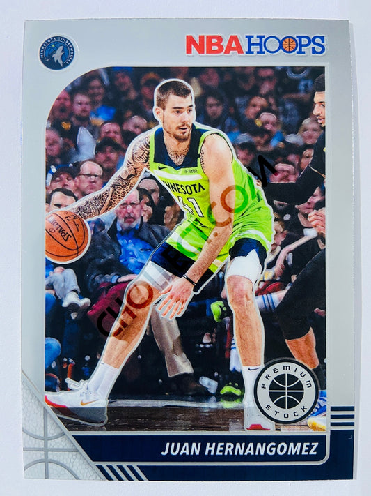 Juancho Hernangomez - Minnesota Timberwolves 2019-20 Panini Hoops Premium Stock #163