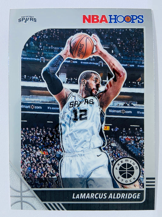 LaMarcus Aldridge - San Antonio Spurs 2019-20 Panini Hoops Premium Stock #171