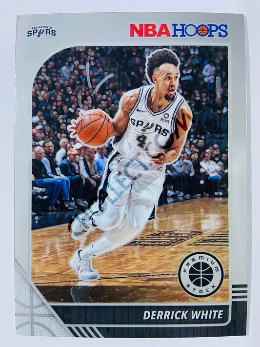 Derrick White - San Antonio Spurs 2019-20 Panini Hoops Premium Stock #176