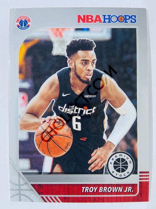 Troy Brown Jr. - Washington Wizards 2019-20 Panini Hoops Premium Stock #194