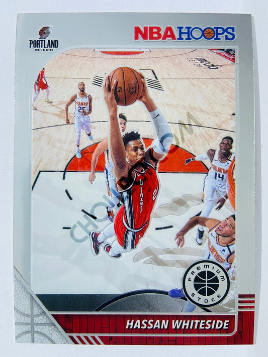 Hassan Whiteside - Portland Trail Blazers 2019-20 Panini Hoops Premium Stock #196