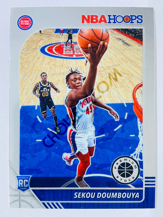 Sekou Doumbouya - Detroit Pistons 2019-20 Panini Hoops Premium Stock RC Rookie #212