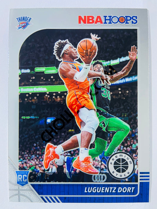 Luguentz Dort - Oklahoma City Thunder 2019-20 Panini Hoops Premium Stock RC Rookie #213