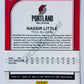 Nassir Little - Portland Trail Blazers 2019-20 Panini Hoops Premium Stock RC Rookie #220