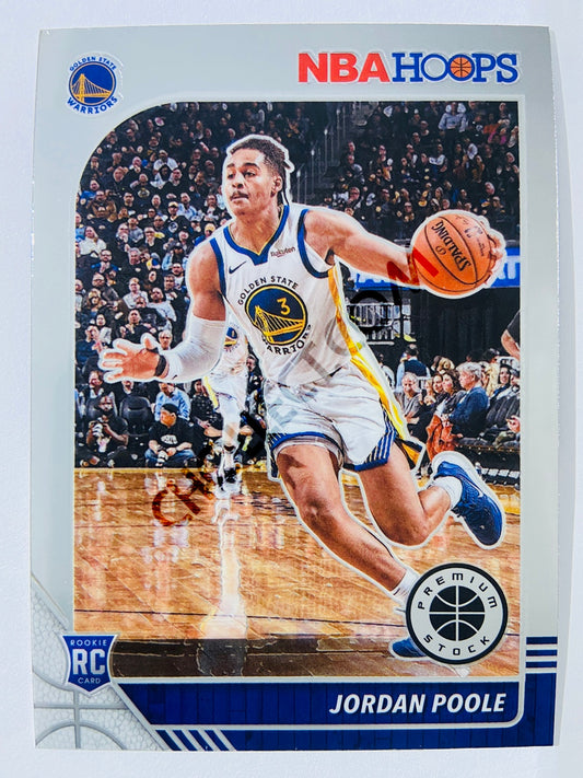 Jordan Poole - Golden State Warriors 2019-20 Panini Hoops Premium Stock RC Rookie #223