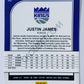 Justin James - Sacramento Kings 2019-20 Panini Hoops Premium Stock RC Rookie #244
