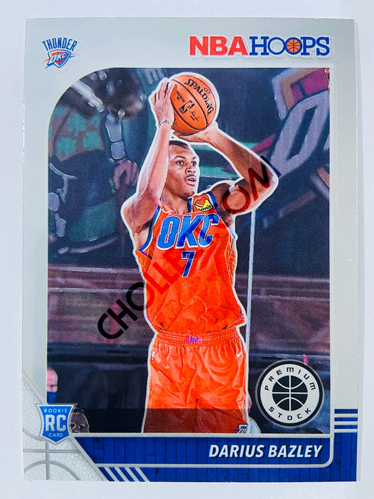 Darius Bazley - Oklahoma City Thunder 2019-20 Panini Hoops Premium Stock RC Rookie #249