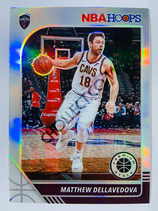 Matthew Dellavedova - Cleveland Cavaliers 2019-20 Panini Hoops Premium Stock Silver Parallel #34