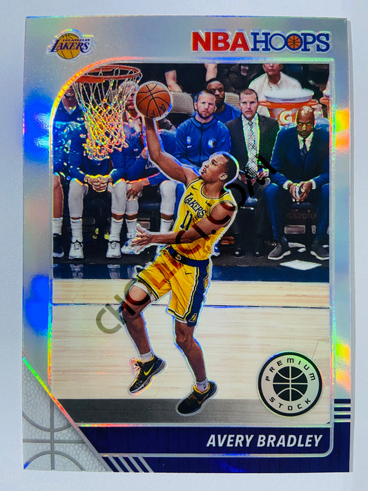 Avery Bradley - Los Angeles Lakers 2019-20 Panini Hoops Premium Stock Silver Parallel #91