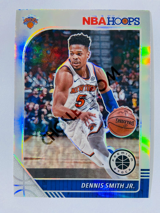 Dennis Smith Jr. - New York Knicks 2019-20 Panini Hoops Premium Stock Silver Parallel #127