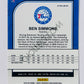 Ben Simmons – Philadelphia 76ers 2019-20 Panini Hoops Premium Stock Silver Parallel #144