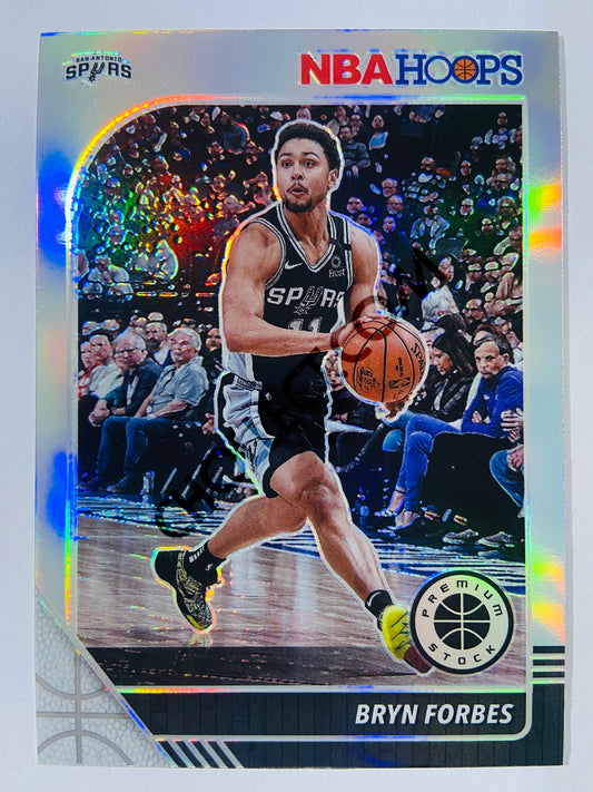 Bryn Forbes - San Antonio Spurs 2019-20 Panini Hoops Premium Stock Silver Parallel #270