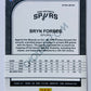 Bryn Forbes - San Antonio Spurs 2019-20 Panini Hoops Premium Stock Silver Parallel #270