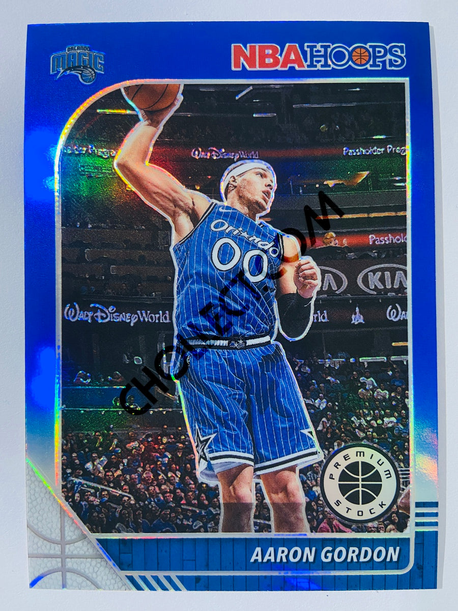 Aaron Gordon - Orlando Magic 2019-20 Panini Hoops Premium Stock Blue Parallel #137