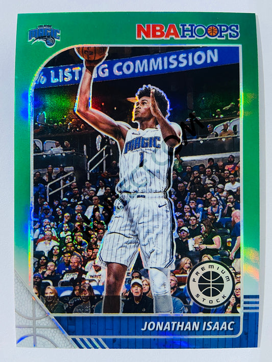 Jonathan Isaac - Orlando Magic 2019-20 Panini Hoops Premium Stock Green Parallel #141