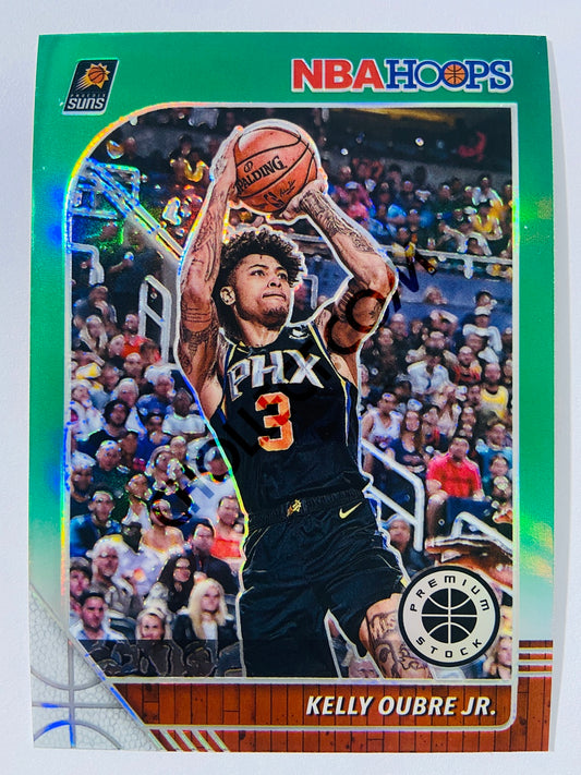 Kelly Oubre Jr. - Phoenix Suns 2019-20 Panini Hoops Premium Stock Green Parallel #156