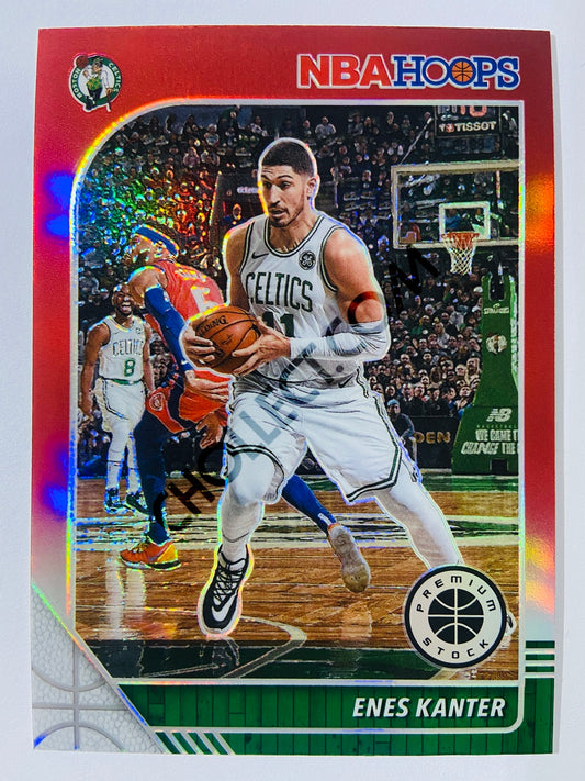 Enes Kanter - Boston Celtics 2019-20 Panini Hoops Premium Stock Red Parallel #164