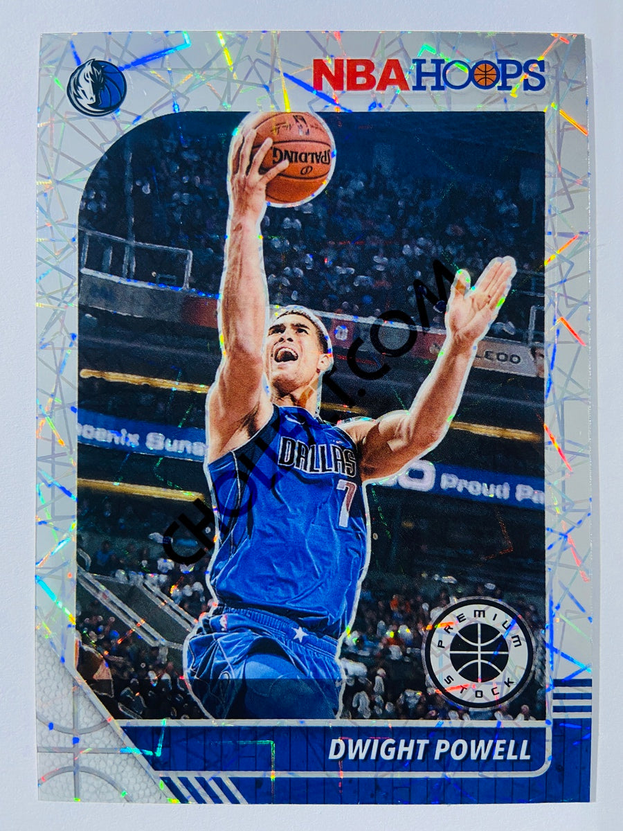 Dwight Powell - Dallas Mavericks 2019-20 Panini Hoops Premium Stock Laser Silver Parallel #45