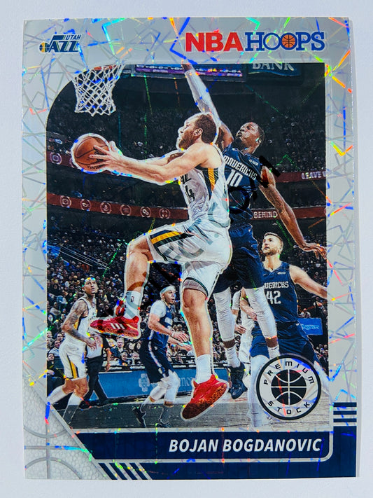 Bojan Bogdanovic - Utah Jazz 2019-20 Panini Hoops Premium Stock Laser Silver Parallel #79