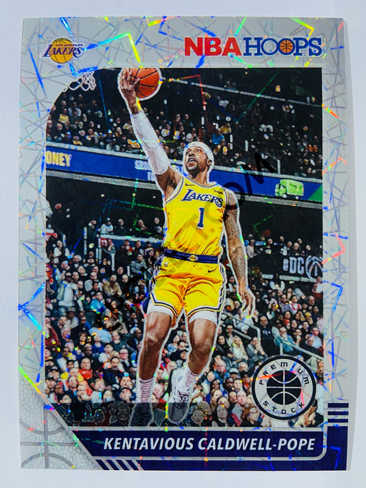 Kentavious Caldwell-Pope - Los Angeles Lakers 2019-20 Panini Hoops Premium Stock Laser Silver Parallel #272