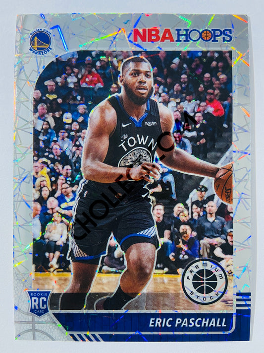 Eric Paschall - Golden State Warriors 2019-20 Panini Hoops Premium Stock Laser Silver Parallel RC Rookie #230