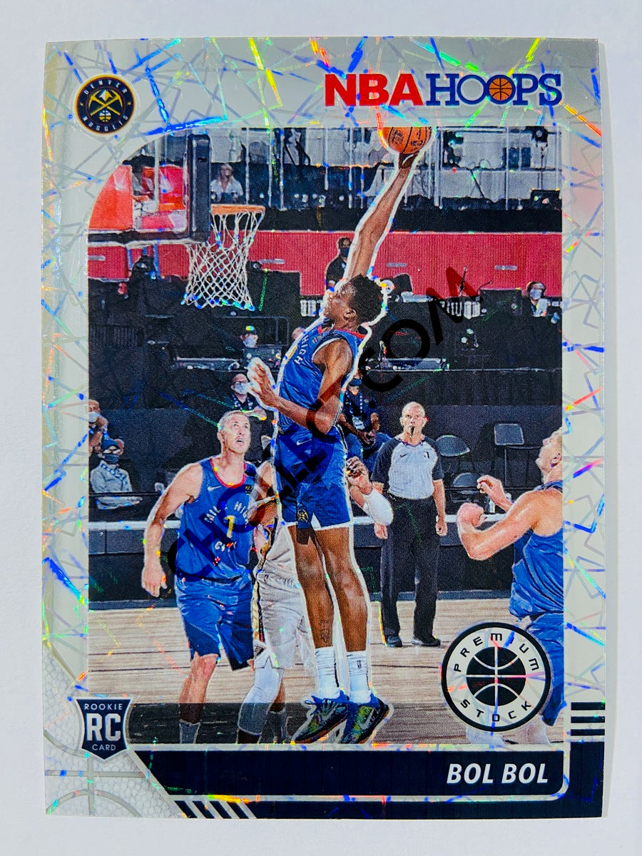 Bol Bol – Denver Nuggets 2019-20 Panini Premium Stock Laser Parallel #233