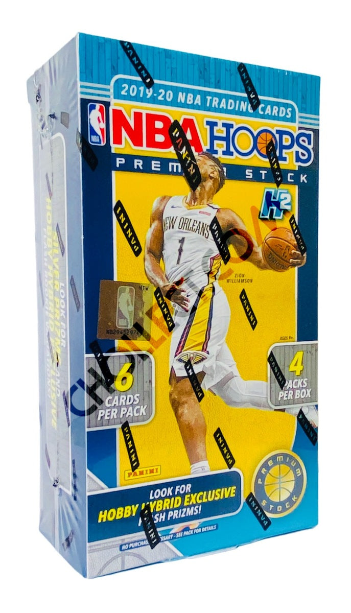 2019-20 PANINI NBA HOOPS PREMIUM STOCK HOBBY-HYBRID BOX