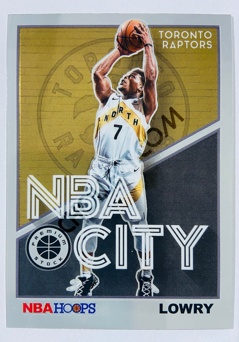 Kyle Lowry - Toronto Raptors 2019-20 Panini Hoops Premium Stock NBA City Insert #4