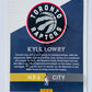 Kyle Lowry - Toronto Raptors 2019-20 Panini Hoops Premium Stock NBA City Insert #4