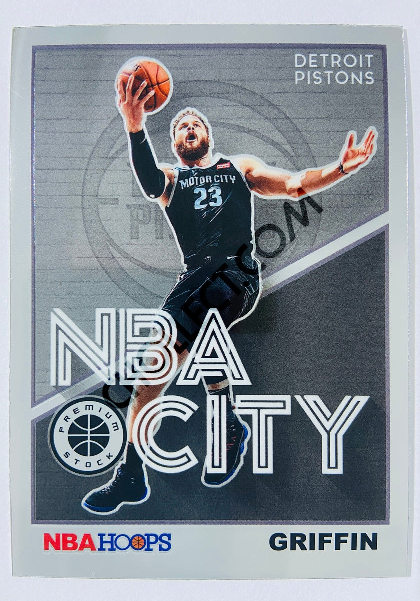 Blake Griffin - Detroit Pistons 2019-20 Panini Hoops Premium Stock NBA City Insert #8