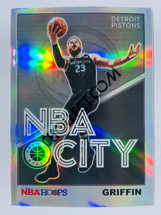 Blake Griffin - Detroit Pistons 2019-20 Panini Hoops Premium Stock NBA City Holo Insert #8