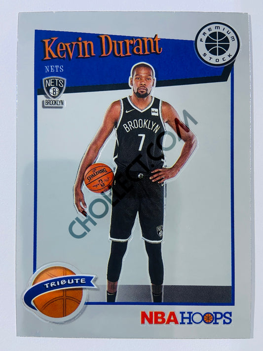 Kevin Durant - Brooklyn Nets 2019-20 Panini Hoops Premium Stock Tribute #284