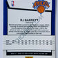 RJ Barrett - New York Knicks 2019-20 Panini Hoops Premium Stock Tribute RC Rookie #298