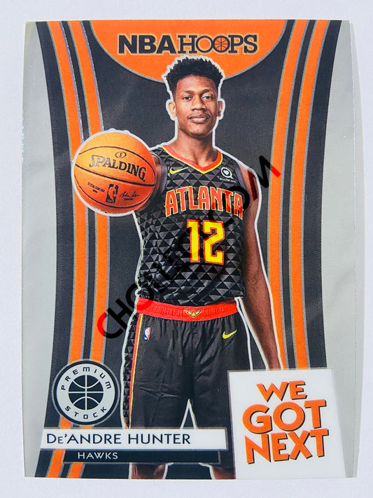 De'Andre Hunter - Atlanta Hawks 2019-20 Panini Hoops Premium Stock We Got Next Insert #11