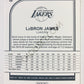 LeBron James - Los Angeles Lakers 2019-20 Panini Hoops #87