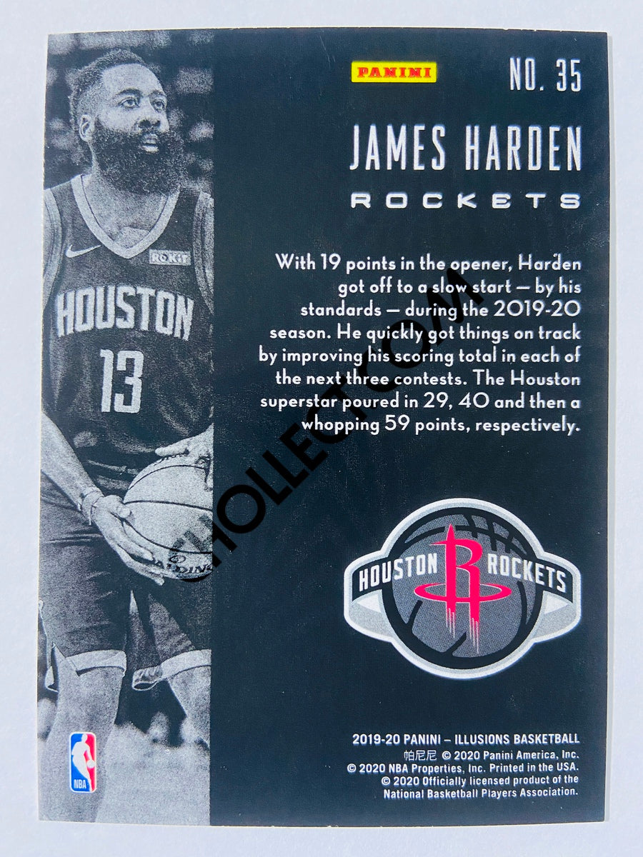 James Harden - Houston Rockets 2019-20 Panini Illusions #35