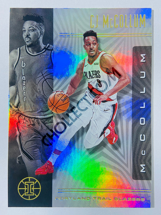 CJ McCollum - Portland Trail Blazers 2019-20 Panini Illusions #53