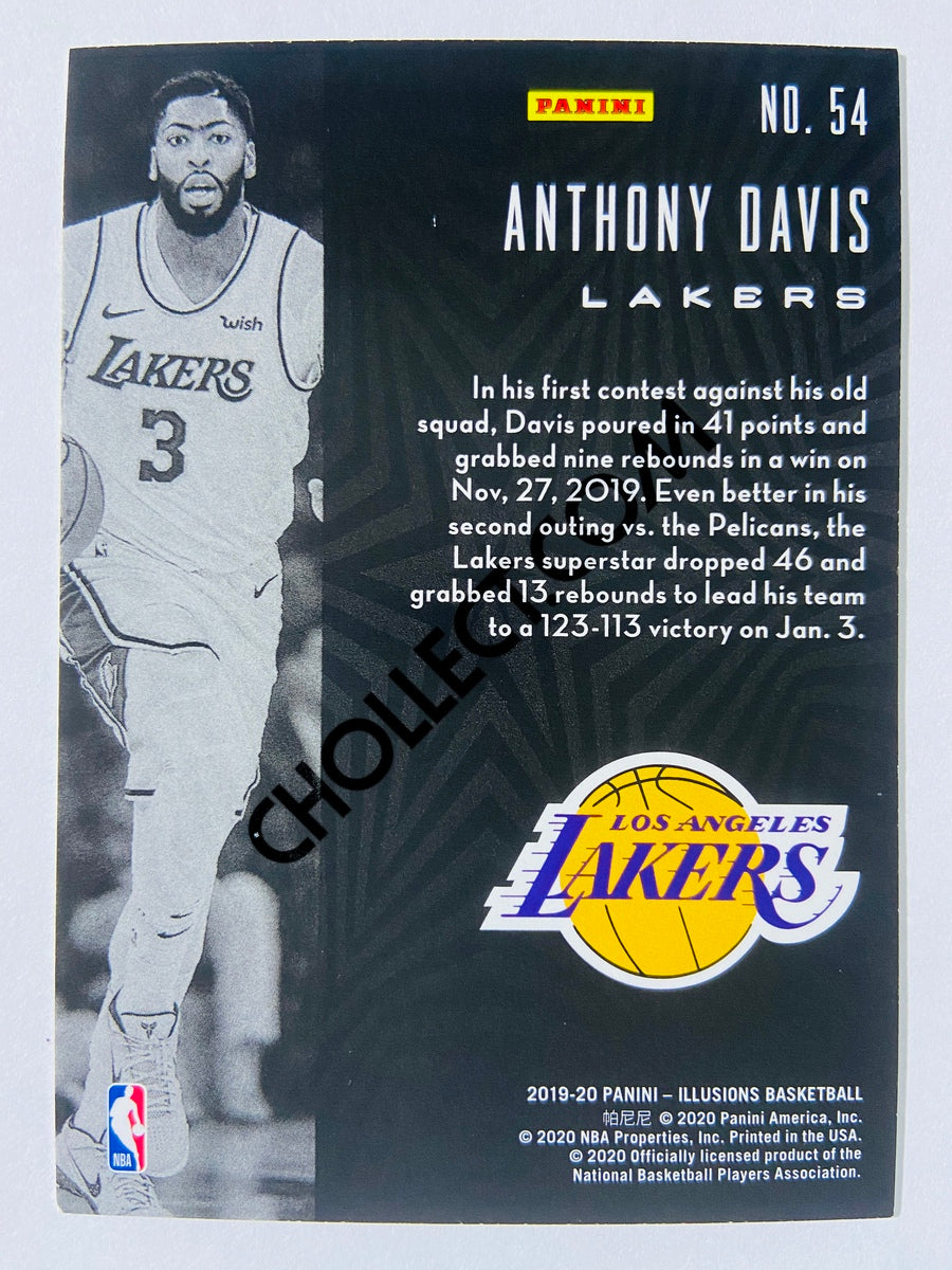 Anthony Davis - Los Angeles Lakers 2019-20 Panini Illusions #54