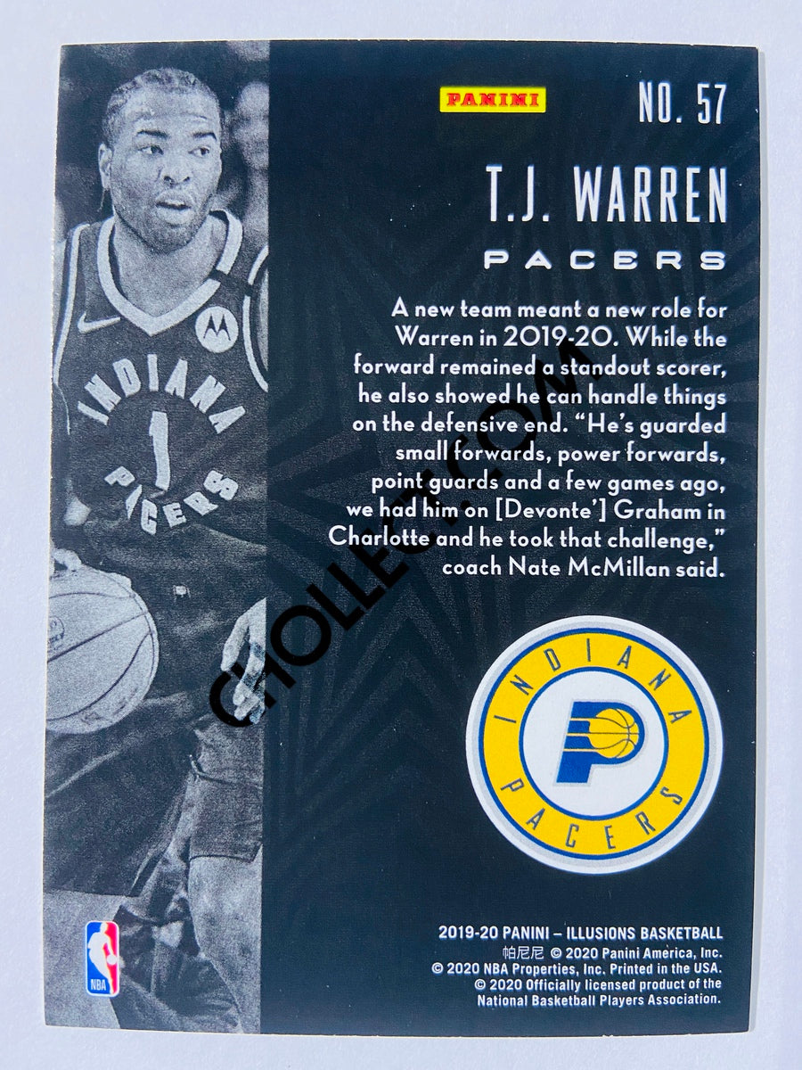 T.J. Warren - Indiana Pacers 2019-20 Panini Illusions #57