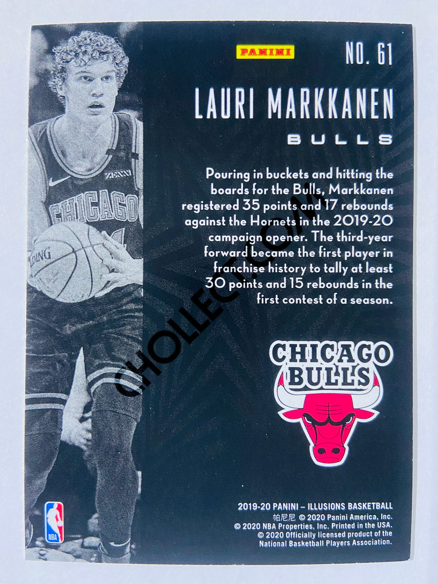 Lauri Markkanen - Chicago Bulls 2019-20 Panini Illusions #61