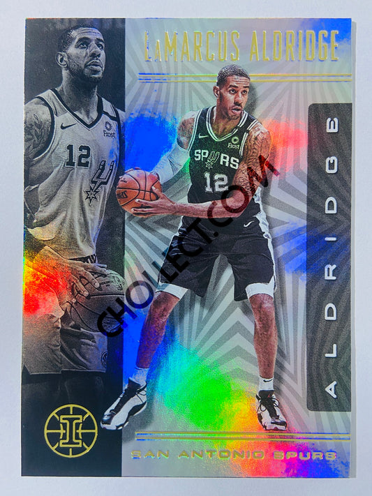 LaMarcus Aldridge - San Antonio Spurs 2019-20 Panini Illusions #62